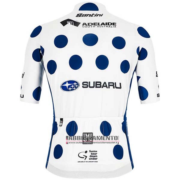 Abbigliamento Subaru Lider 2020 Manica Corta e Pantaloncino Con Bretelle Bianco Blu - Clicca l'immagine per chiudere